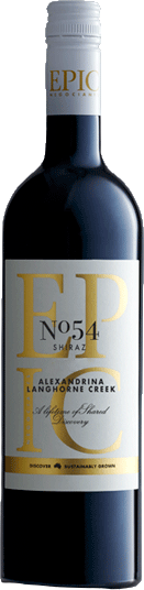 EPIC NEGOCIANTS No 54 Alexandrina Langhorne Creek Shiraz 2019